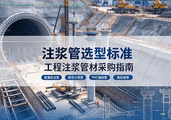 嘉祥注浆管选型标准